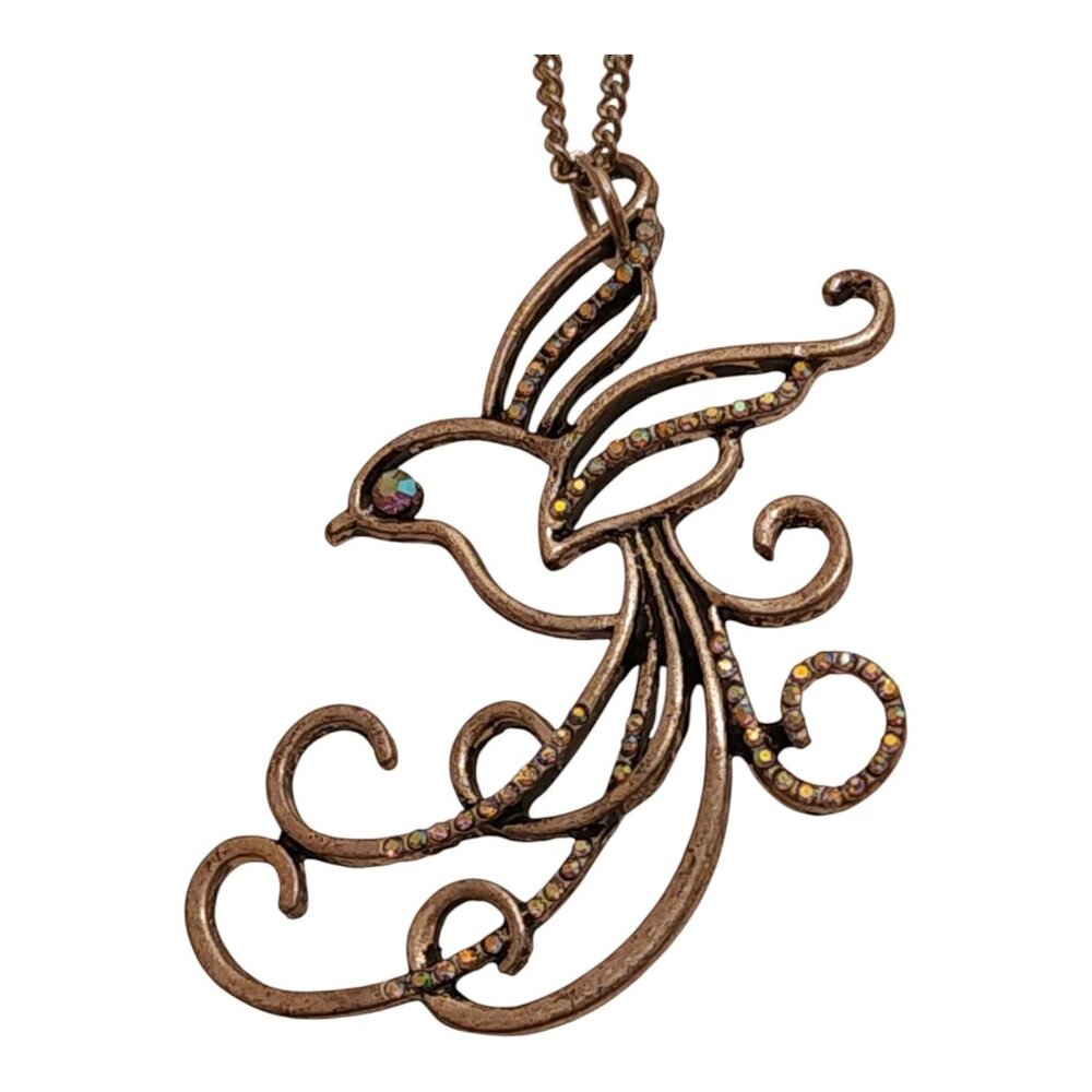 Full Tilt 2" BIRD Adjustable NECKLACE with Lobster Clasp